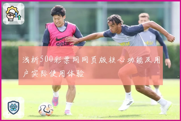 浅析500彩票网网页版核心功能及用户实际使用体验